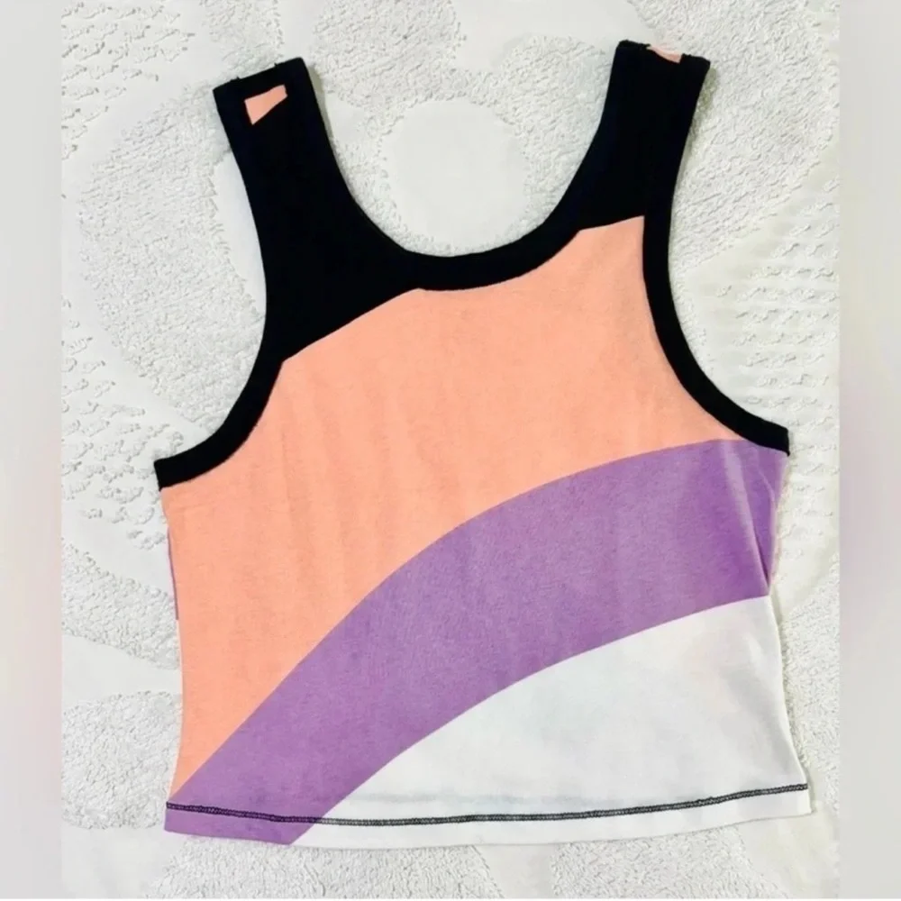 Free People Movement Back To Basics Colorblock Tank Top